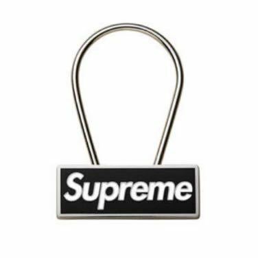 Supreme 15AW Clip Keychain Black シュプリーム クリップ ボックスロゴ キーチェーン キーホルダー Box Logo 黒