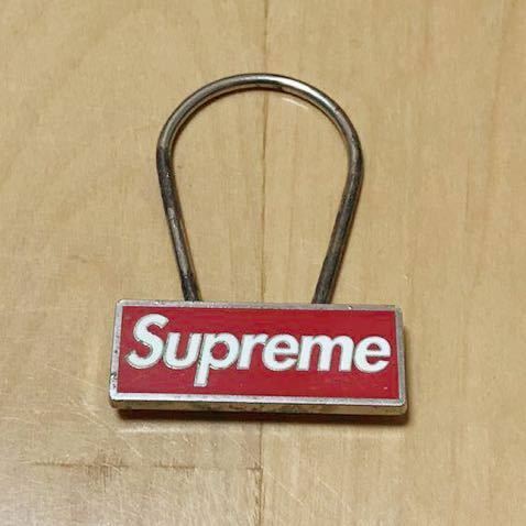 Supreme 15AW Clip Keychain Red シュプリーム クリップ ボックスロゴ キーチェーン キーホルダー Box Logo 赤