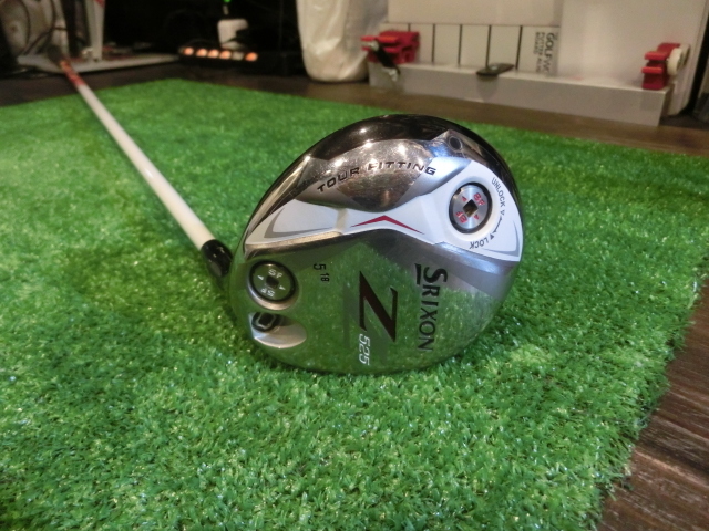 スリクソン SRIXON Z525 5W 18度　Miyazaki KENA Blue 6S 炎 42,5in D4 335g　打感操作性抜群の525の5Wです　可変