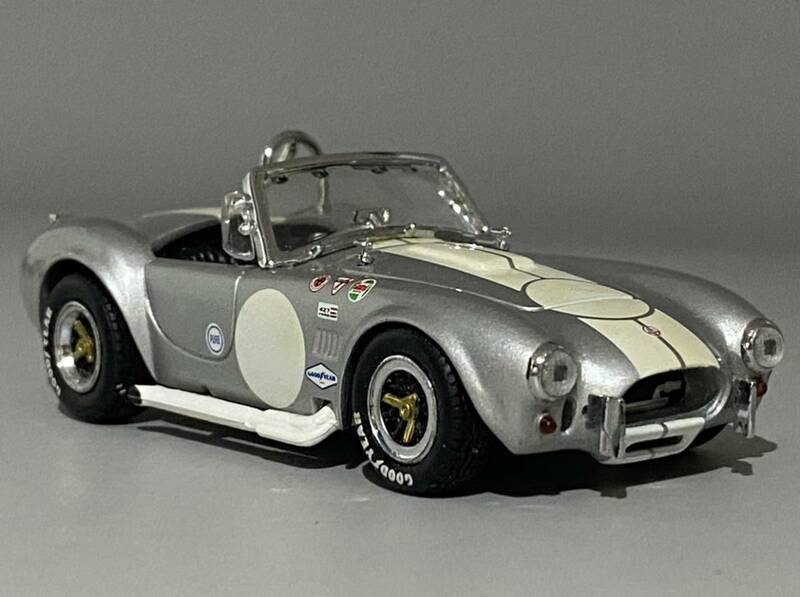 京商 1/43 Shelby Cobra 427 S/C Racing Silver ◆ Kyosho Museum Collection ◆ シェルビー コブラ 03012S