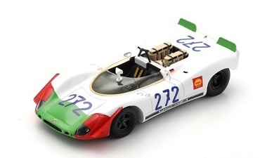 Spark 1/43 Porsche 908/02K Porsche System 4 Targa Florio'69 #272 4th Willi Kauhsen - Karl von Wendt