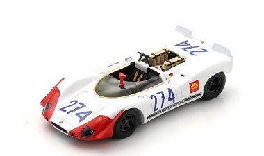 Spark 1/43 Porsche 908/02K Porsche System Targa Florio'69 #274 3rd R.Stommelen - H.Herrmann