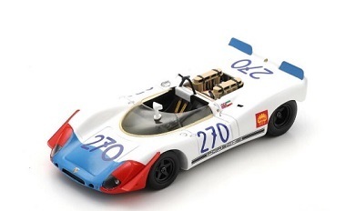 Spark 1/43 Porsche 908/02K Porsche System Targa Florio'69 #270 2nd Vic Elford - Umberto Maglioli