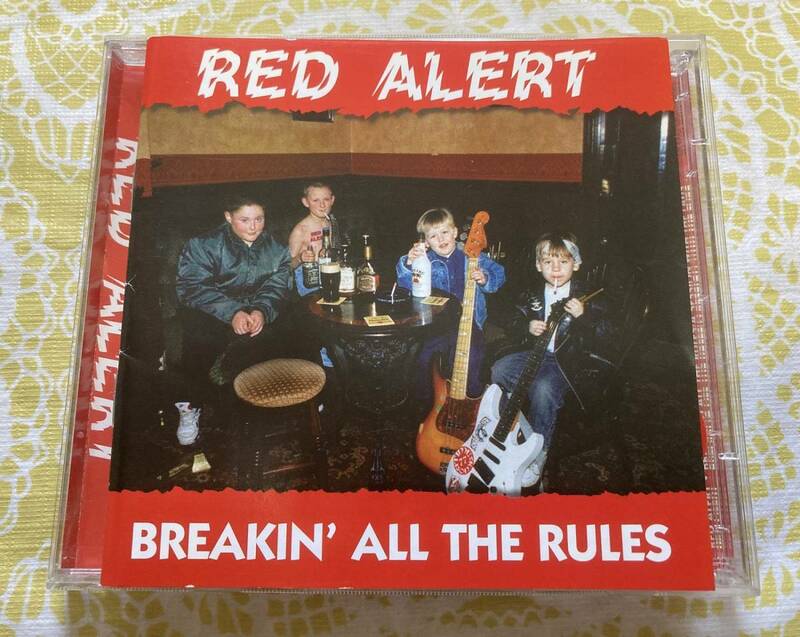 ★RED ALERT　 レッドアラート　/ BREAKIN' ALL THE RULES　/　A SESSION WITH THE LADS　 Oiパンク　　中古CD★