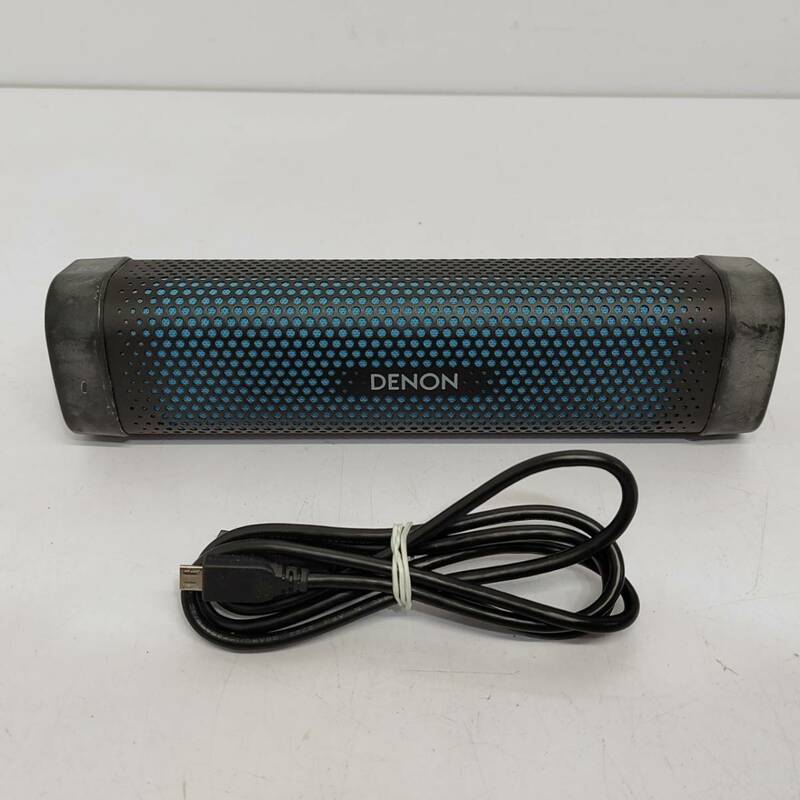 ●動作品 デノン DSB-100 Bluetooth ワイヤレススピーカー DENON ブラック ブルートゥース オーディオ 音響機器 屋外 S1733