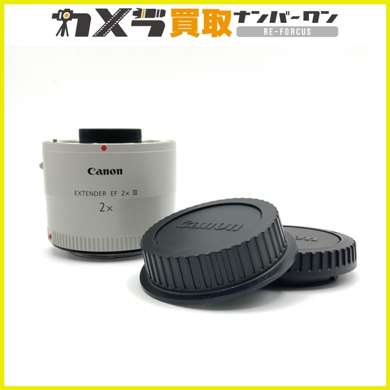 【良品】【即決品】Canon EXTENDER EF 2×III EFマウント キヤノン エクステンダー 0360002234 カメラレンズ