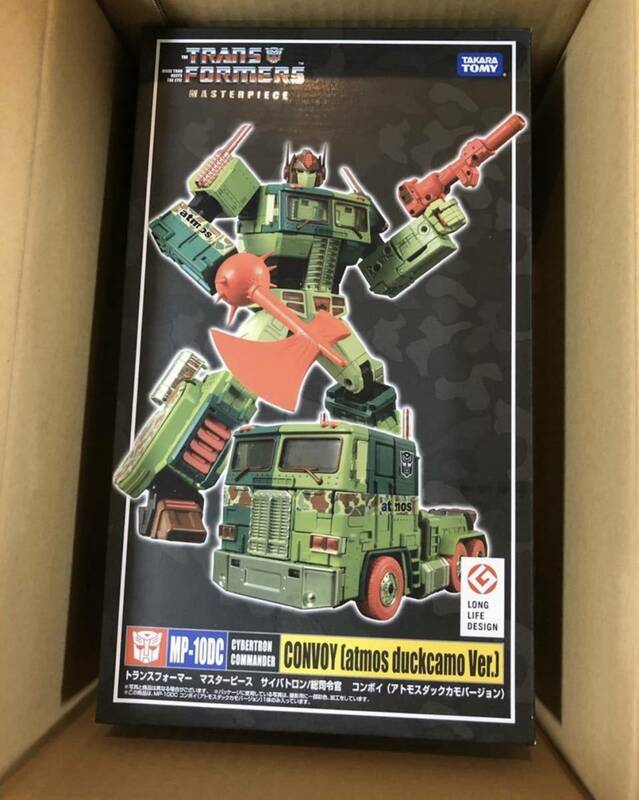 TAKARA TOMY TRANS FORMERS CONVOY atmos duckcamo　ver