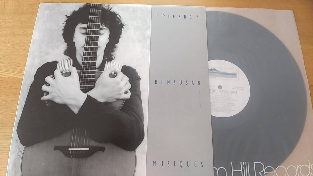 レコード　ピエール　ベンスーザン　　PIERRE BENSUZAN ムジーク　MUSIQUES 見本盤　中古品