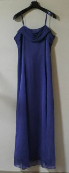 purple patch キャミソールドレス ドレス シフォン ロング 結婚式 パーティー クロッカス色 12サイズ ysdyuk k k 0511★