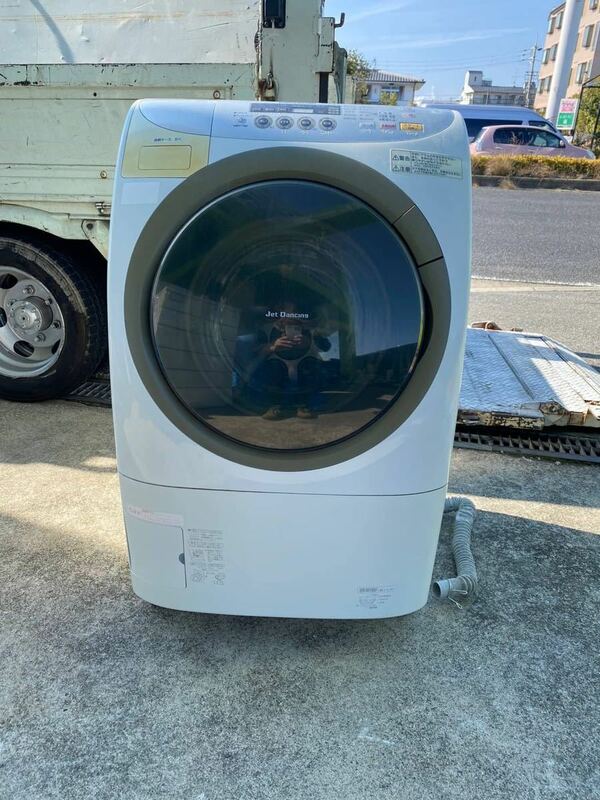 ○G8470 Panasonic パナソニック ドラム式洗濯乾燥機 9kg NA-V1700L 10年○
