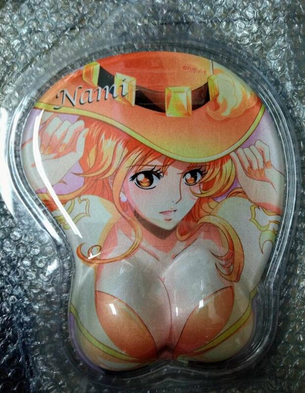 正規品 ワンピース 3D マウスパッド ナミ 15周年 Ver. 新品 おっぱいマウスパッド 尾田栄一郎 ONE PIECE NAMI 15th Anniv. booba mousepad