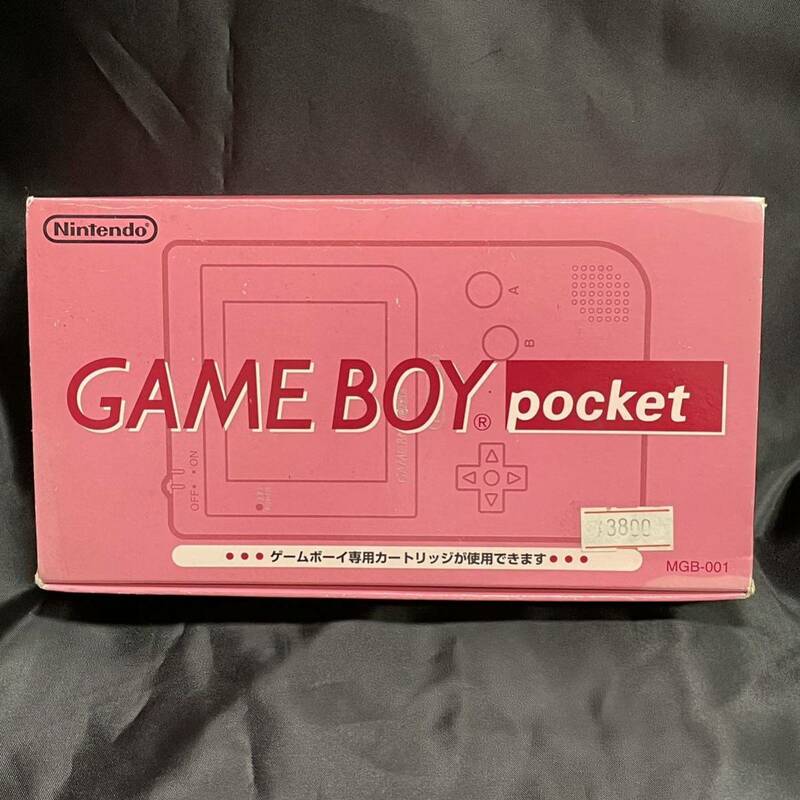 新品【 ゲームボーイポケット ピンク 】任天堂 ｜レトロゲーム 当時物 国内正規品 GB GAMEBOY POCKET PINK NINTENDO