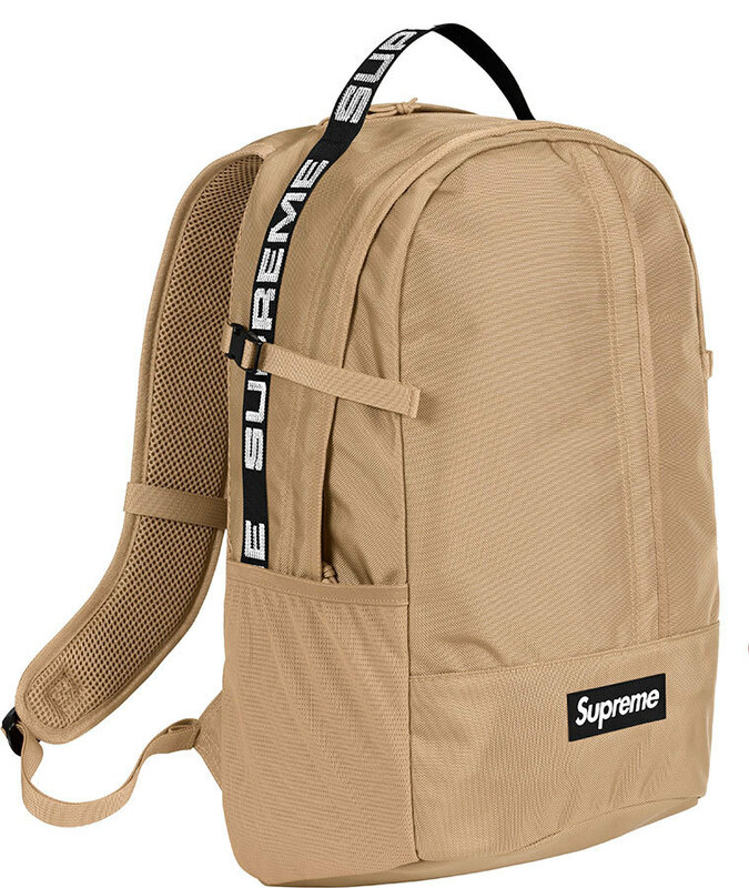 新品 未使用 国内正規品 ◆ Surpreme 18ss Backpack Black/黒 ◆ 半タグ付 代官山店舗購入商品 