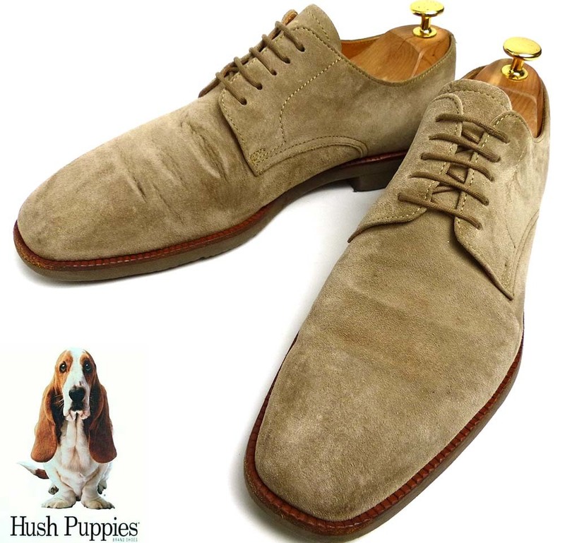 ハッシュパピー / HUSH PUPPIES スエード プレーントゥシューズ 26(26cm相当)(メンズ)【中古】　6i-1-024