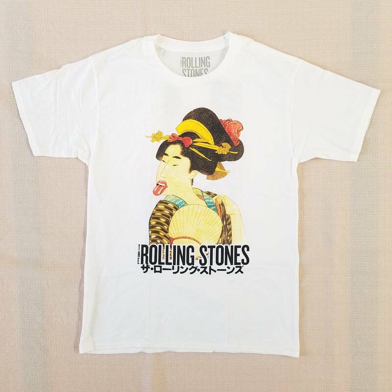 魅惑のバンドT特集! 10sデッド『THE ROLLING STONES(ザ・ローリング・ストーンズ) / 14 ON FIRE -東京ドーム-』ツアーTシャツ ホワイト MD