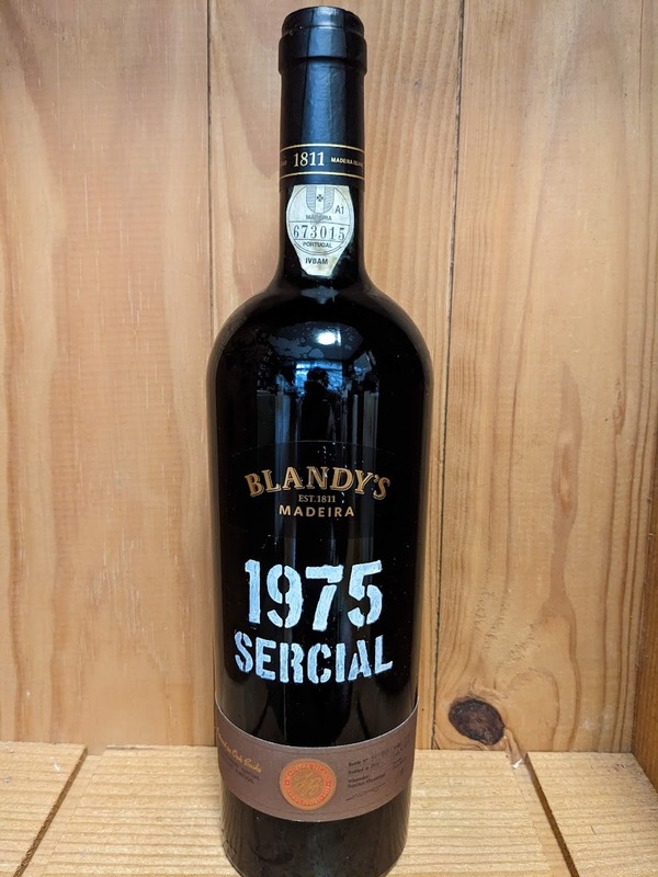 ブランディーズ ヴィンテージ セルシアル 1975 Vintage Madeira Sercial 1975 Blandy’s マデイラ　マディラ　Madeira