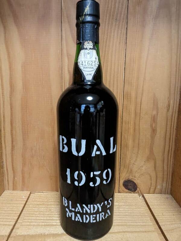 ブランディーズ ヴィンテージ ブアル 1959 Vintage Madeira Bual 1959 Blandy’s マデイラ　マディラ　Madeira