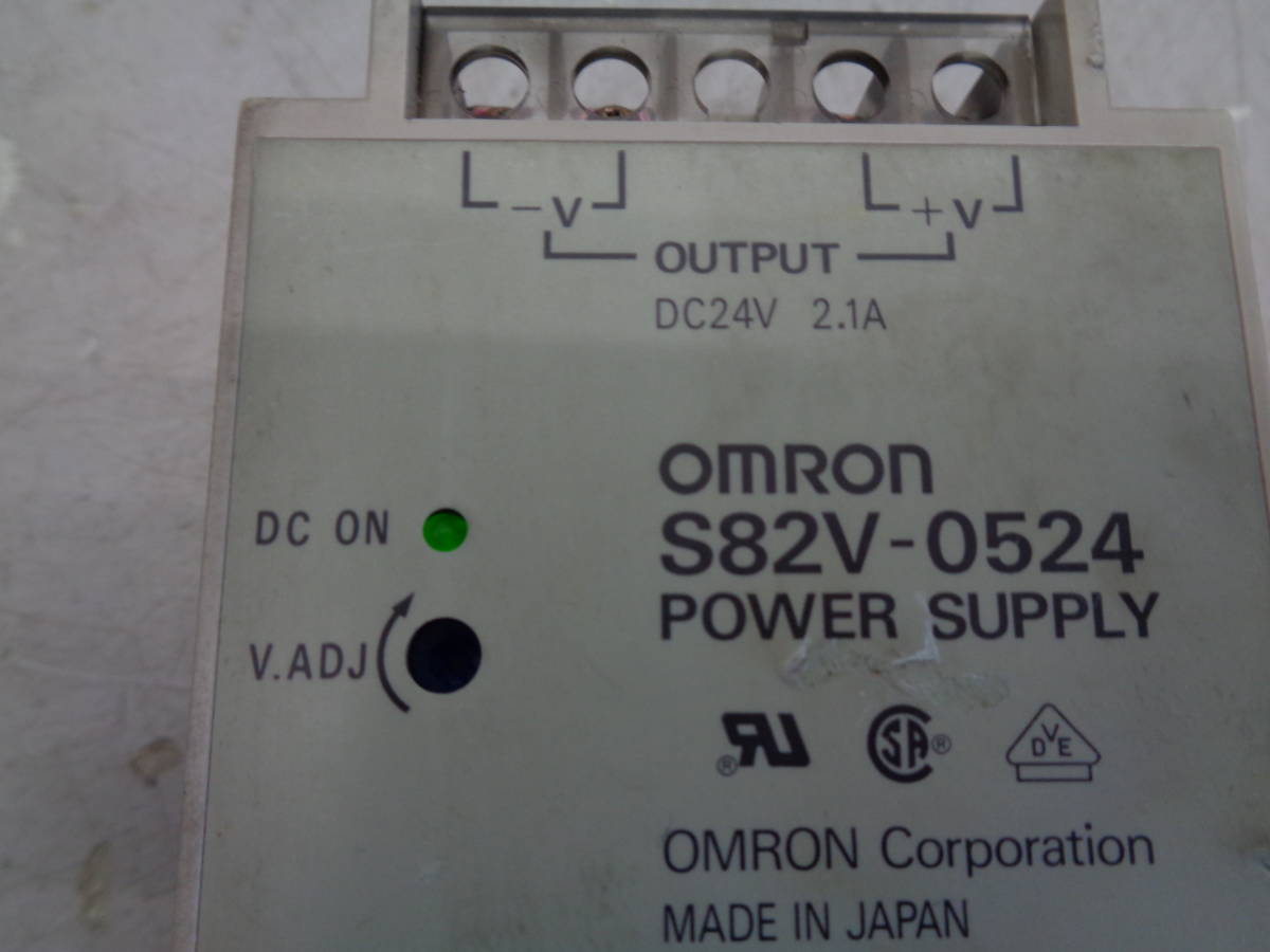 MK8131 OMRON S82V-0524 POWER SUPPLY スイッチング・パワーサプライ