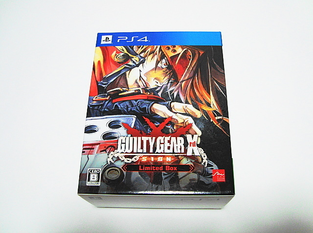 即決 PS4 GUILTY GEAR Xrd SIGN Limited Box パッド Fighter’s Pad GGXrd Custom