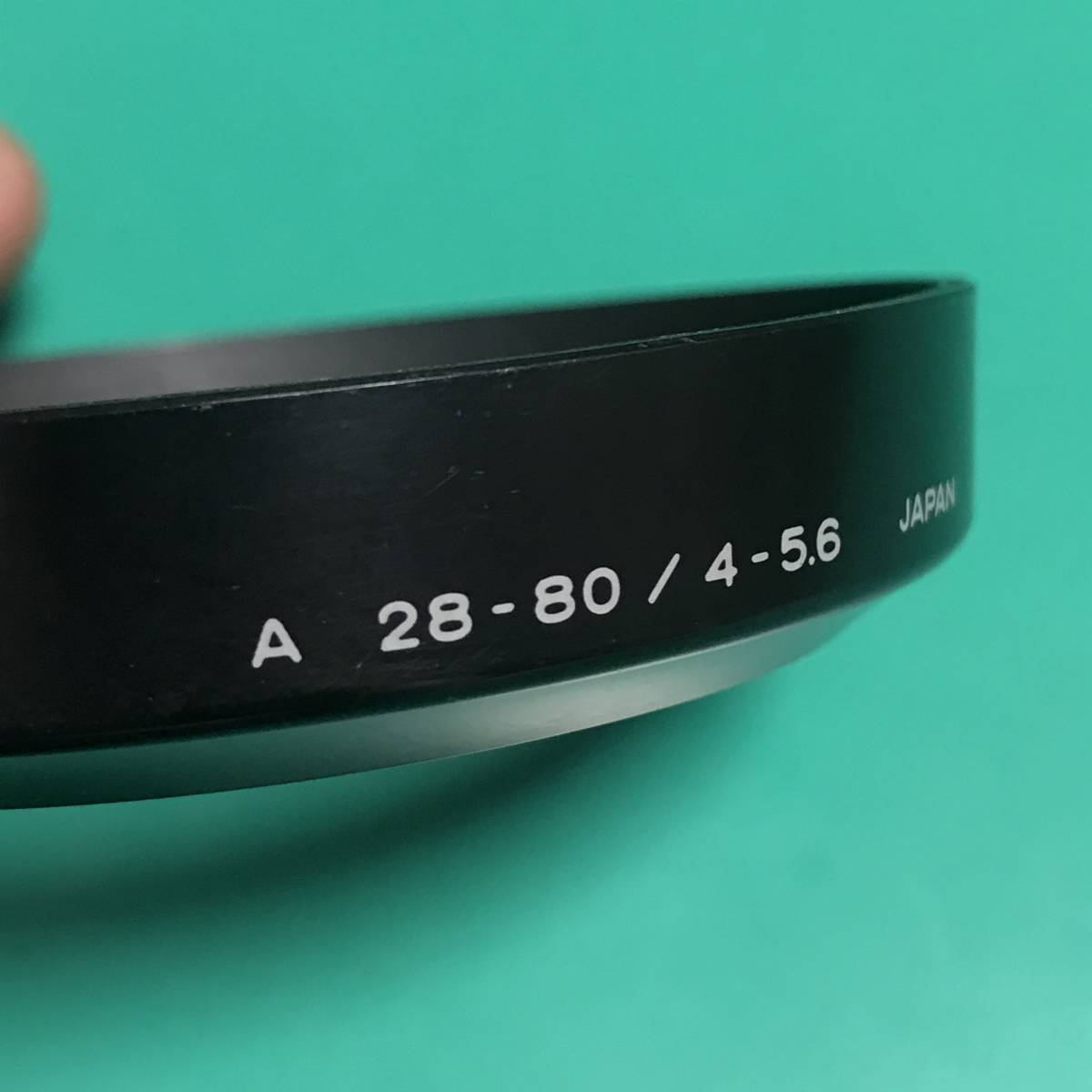 ★ MINOLTA レンズフード A 28-80/4-5.6 中古品 R01390