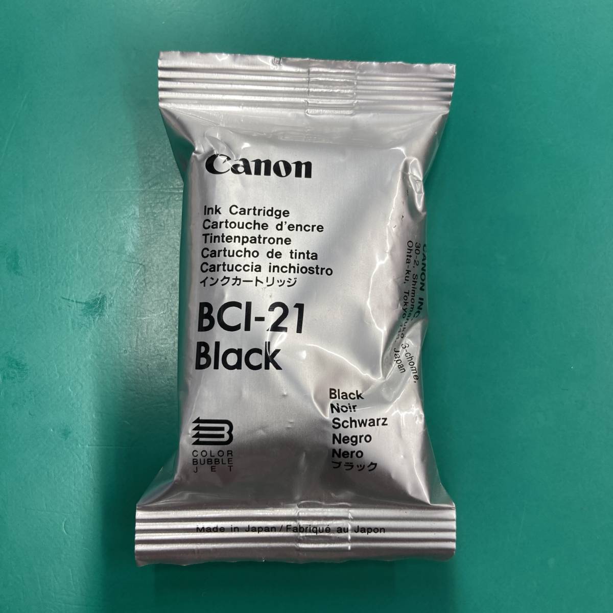 ★ キヤノン BCI-21 ブラック 期限切れ 未使用品 R01409