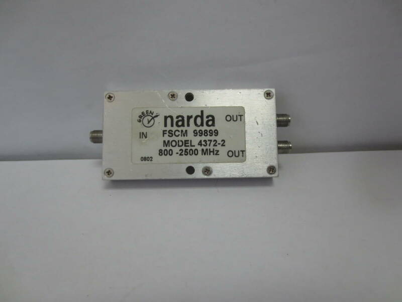 ★Narda Power Divider 800-2.500 MHz 4372-2★