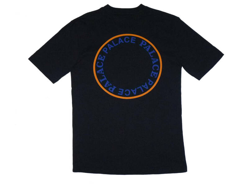 パレス PALACE サークル ロゴ SIRCLE T-shirt Tシャツ S 黒 ブラック