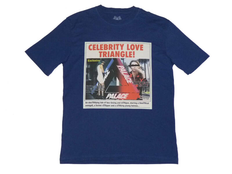パレス PALACE LOVE TRIANGLE T-shirt フォト Tシャツ M