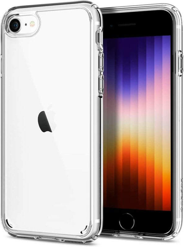 Spigen iPhone SE 第3世代 第2世代 iPhone8 iPhone7 ケース 黄ばみなし ワイヤレス充電対応 042CS20927 クリスタル・クリア