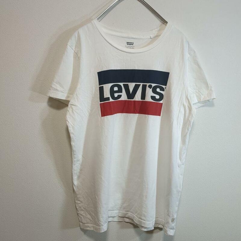 LEVI'Sリーバイス　プリントTシャツ白メンズM　a21