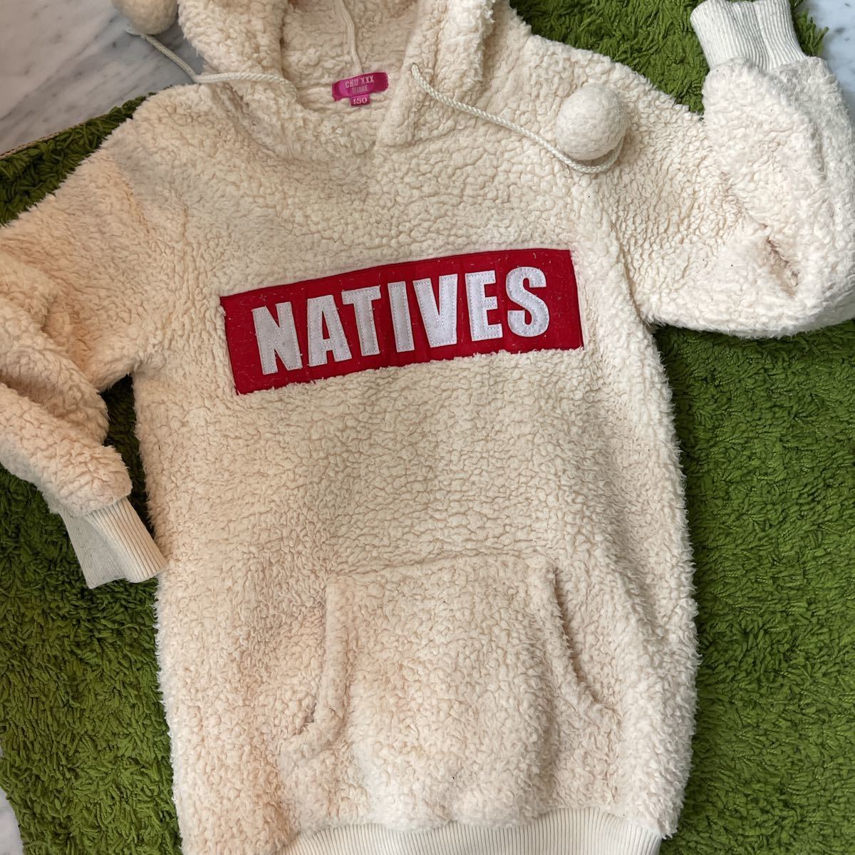 CHUXXX モコモコチュニック ワンピース　150センチ