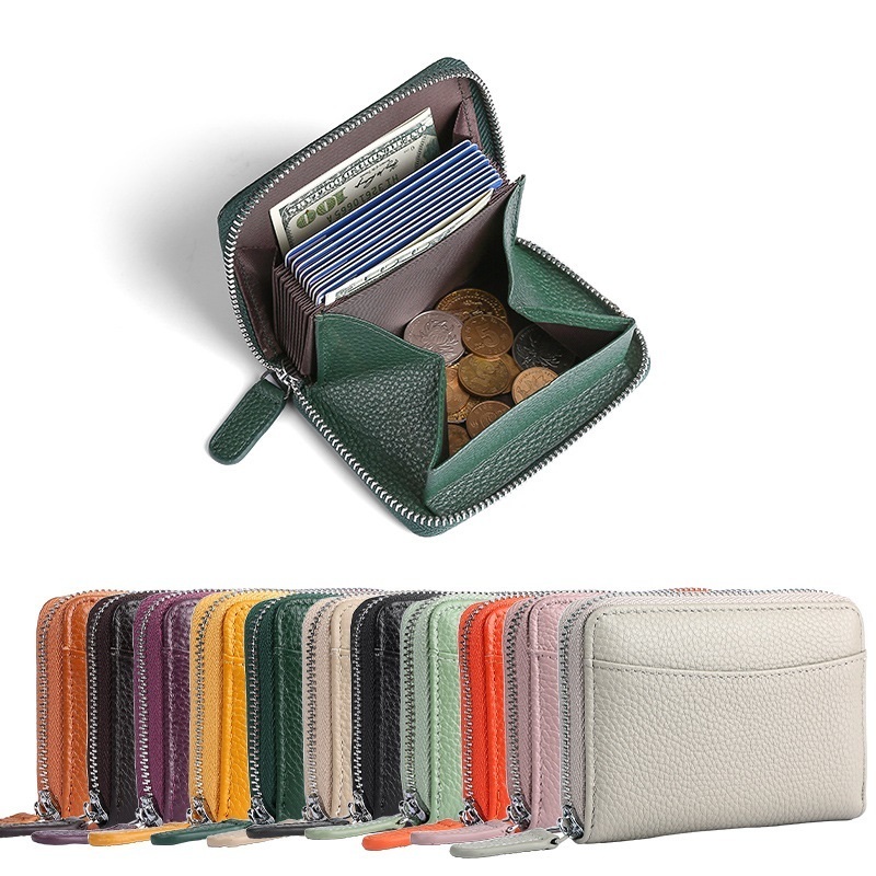 ミニ財布 本革 メンズ 二つ折り 財布 カードケース LTG カード入れ コンパクト 小さい 小銭入れ 色選択可 新品