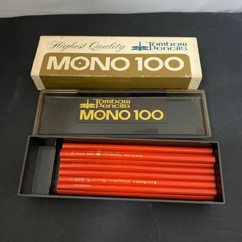 TOMBOW トンボ 赤鉛筆 MONO ペンケース　K1197