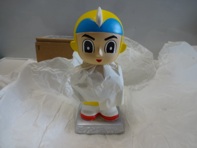 スーパージェッター　首振り人形 陶器製　ノスタルジックヒーローズ　日本製　桑田次郎　エイケン　未使用品　デッドストック　綺麗です