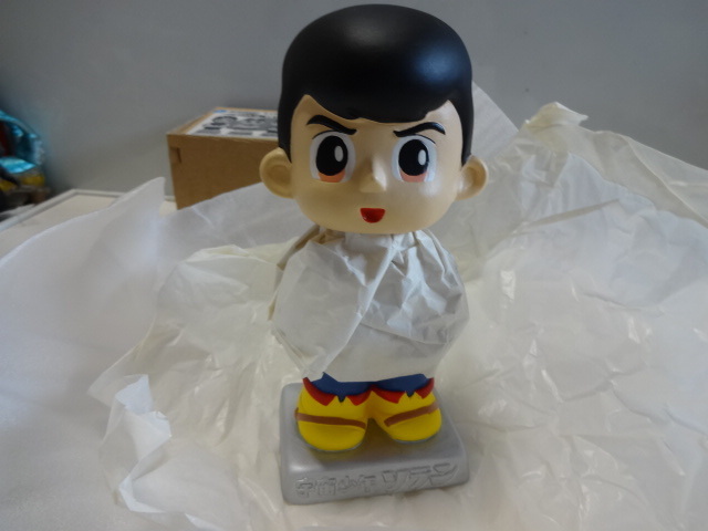 宇宙少年ソラン　首振り人形 陶器製　ノスタルジックヒーローズ　日本製　桑田次郎　エイケン　未使用品　デッドストック　綺麗です