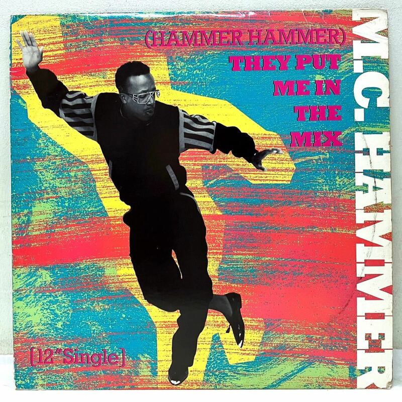 P70305▲US盤 M.C. HAMMER/THEY PUT ME IN THE MIX 12インチレコード Hammer Hammer/Cold Go M.C. Hammer/MCハマー