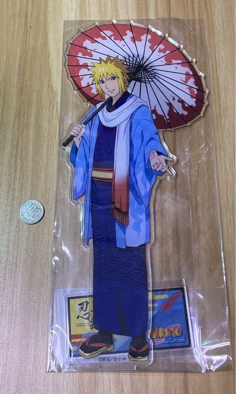 【限定品】新品 NARUTO ニジゲンノモリ/忍里 木ノ葉商店 ナルト/2023 誕生日記念 ミナト アクリルスタンド 淡路島 ミナト班イベント