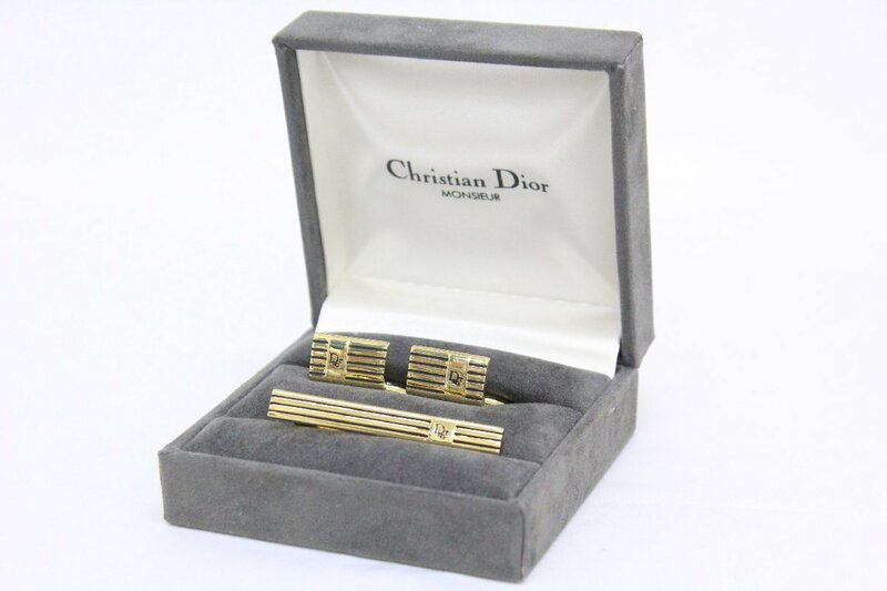 Christian Dior/クリスチャン・ディオール ◎ カフス＆ネクタイピン セット ◎ #1517