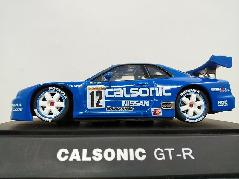 ■ EBBROエブロ『1/43 Calsonic GT-R ブルー カルソニック レーシングモデルミニカー』