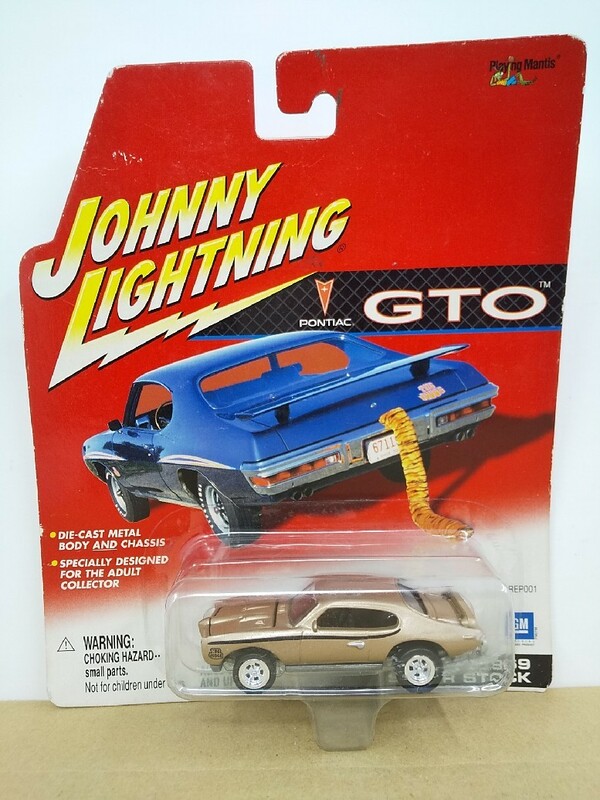 ■ JOHNNY LIGHTNIGジョニーライトニング PONTIAC GTO 1/64 1969 SUPER STOCK ポンティアック スーパーストック ミニカー