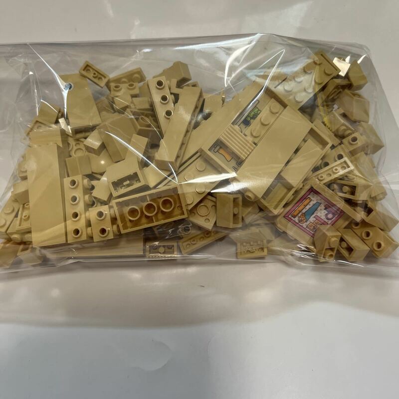 まとめ売り　LEGO レゴ　ブロック　200g 薄茶色