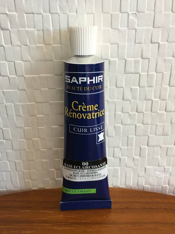 ● 送料￥180～ ●チューブうすめ用 / サフィール SAPHIR レノベイティングカラー補修 25ml フランス製 靴クリーム (新品)(未開封)(正規品)