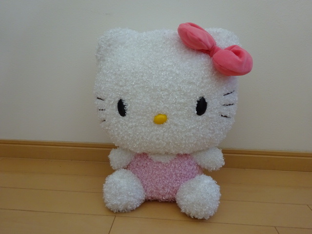 非売品 HELLO KITTY ハローキティ キティちゃん ぬいぐるみ サンリオ Sanrio Character Prise 2009年