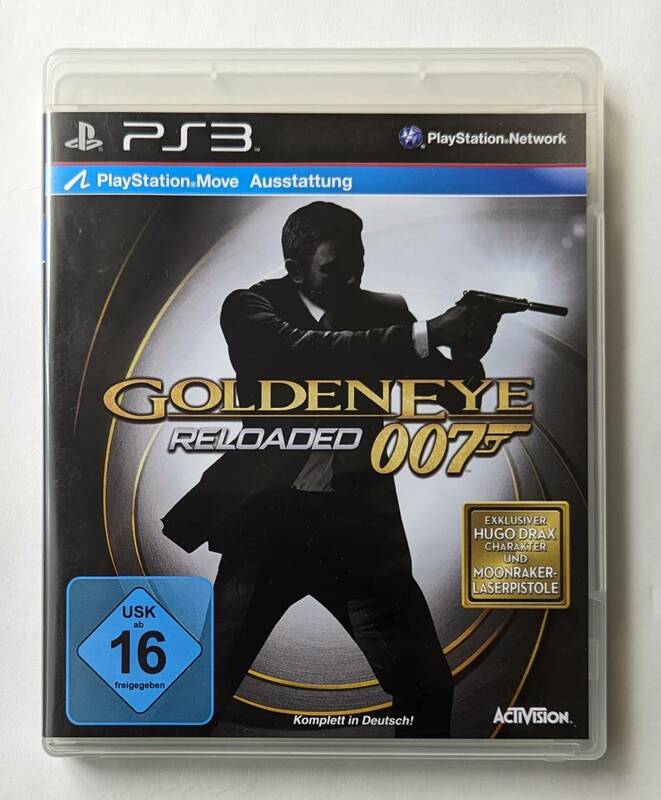 PS3 007 ゴールデンアイ リローデッド James Bond 007 GoldenEye Reloaded EU版 ★ プレイステーション3