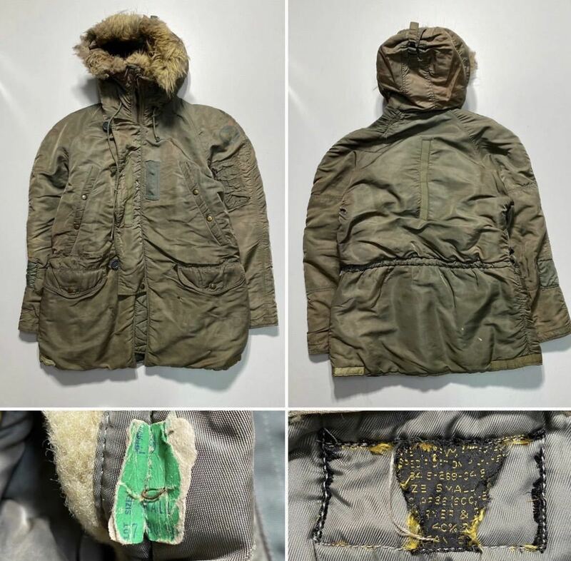 【S】1950s Vintage U.S.AIR FORCE N-3B FLIGHT JACKET 1950年代 ヴィンテージ アメリカ空軍 N-3B フライトジャケット ミリタリー R456