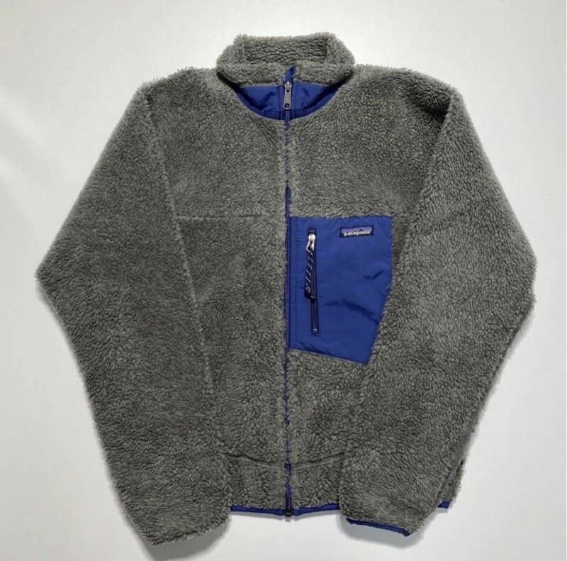 【S】90s Patagonia Classic Retro-X Jacket 90年代 パタゴニア クラシック レトロX フリース ジャケット USA製 (23055) Y1192