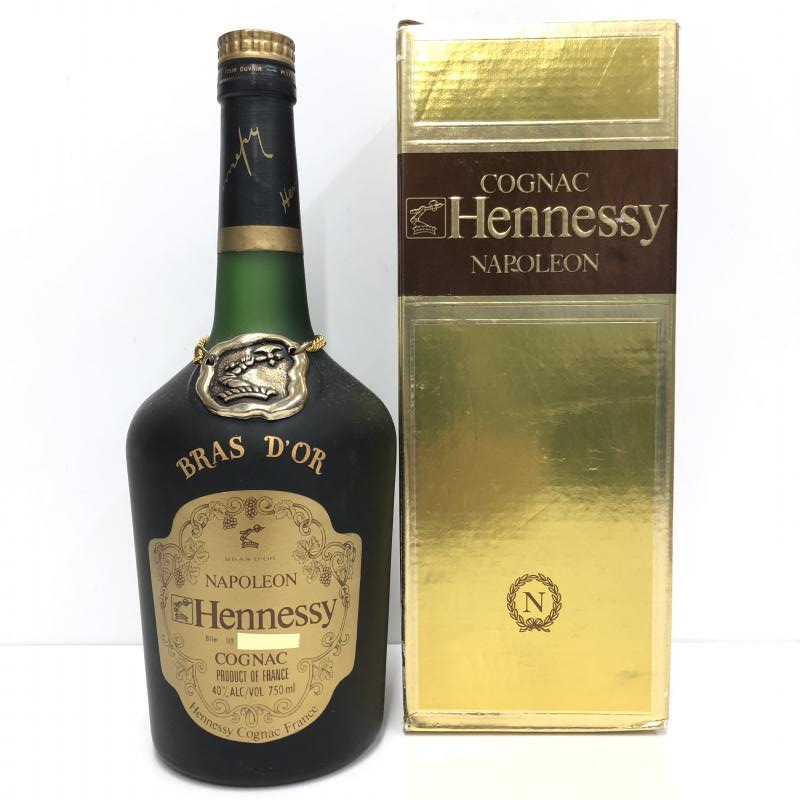 【中古】【未開栓】Hennessy ヘネシー NAPOLEON BRAS D'OR ナポレオン ブラスドール 750ml 40% 古酒[240019390180]