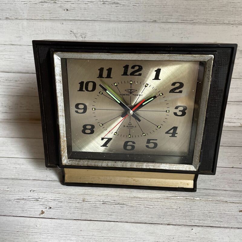 昭和レトロ 置時計 東京時計　ジャンク　日本製