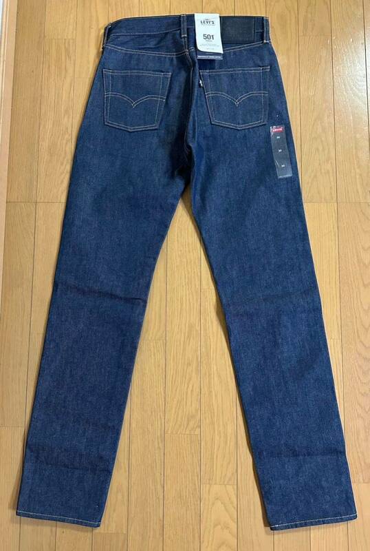 タグ付き 新品未使用品 LEVI'S リーバイス MADE & CRAFTED 80'S 501 STRAIGHT RIGID メイド＆クラフテッド ビッグE