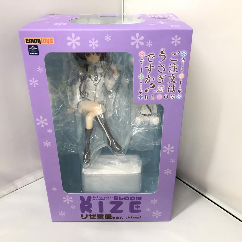 【中古】未開封 エモントイズ リゼ 軍服Ver. ご注文はうさぎですか? BLOOM 1/7 塗装済み完成品 フィギュア[240015230873]